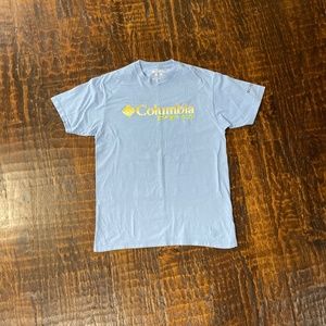 Columbia PFG Cotton Light Blue T-Shirt